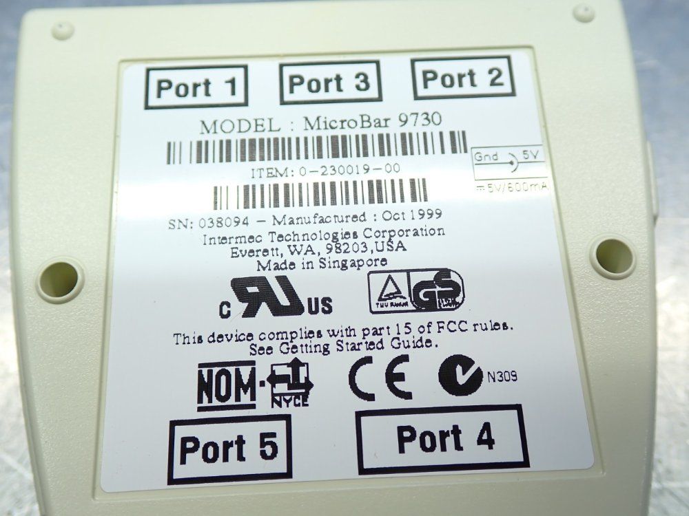 Intermec Microbar 9730 Decoder - 0-230057-01-03