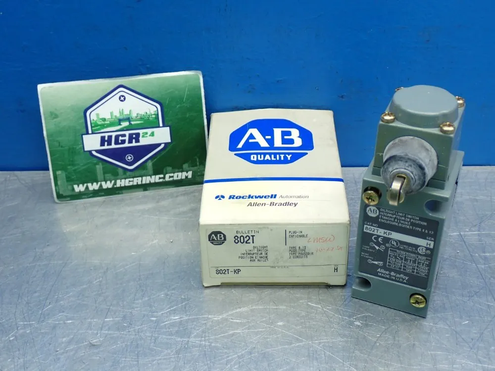 Allen Bradley Oiltight Limit Switch - 802t-kp