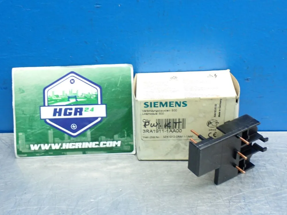 Siemens 3rv-series Link Module - 3ra1911-1aa00
