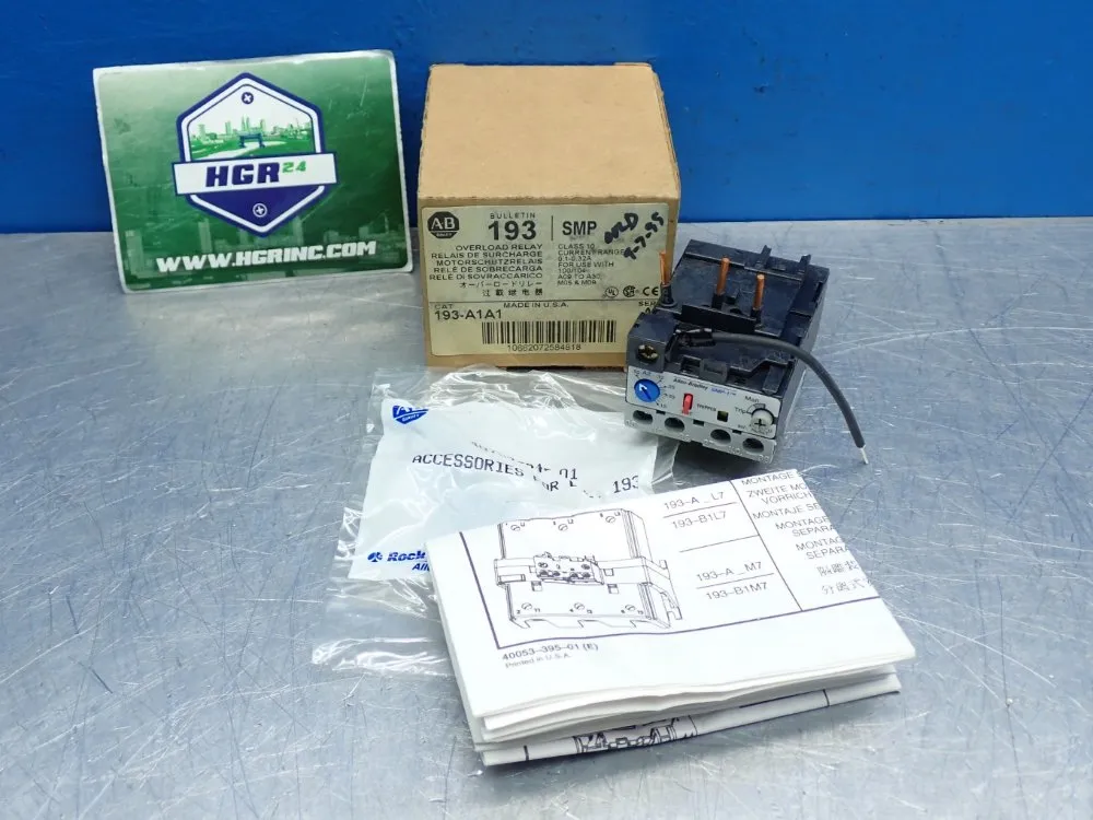 Allen Bradley Solid State Overload Relay - 193-a1a1