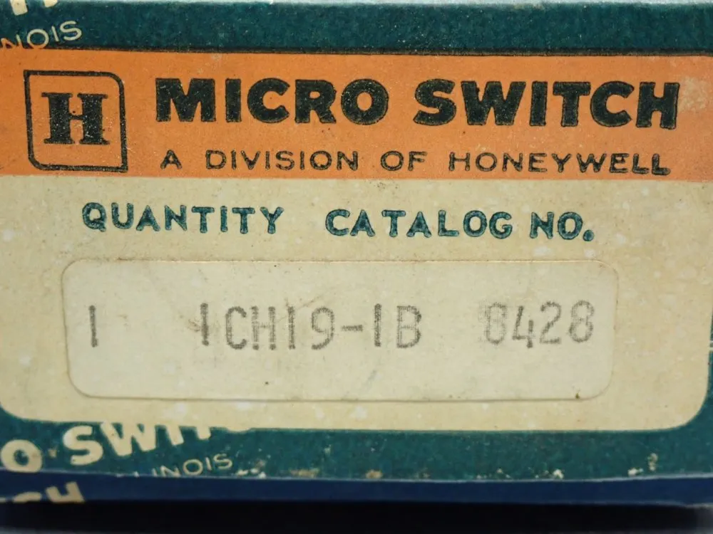 Micro Switch Ls-series Limit Switch - 1ch19-1b