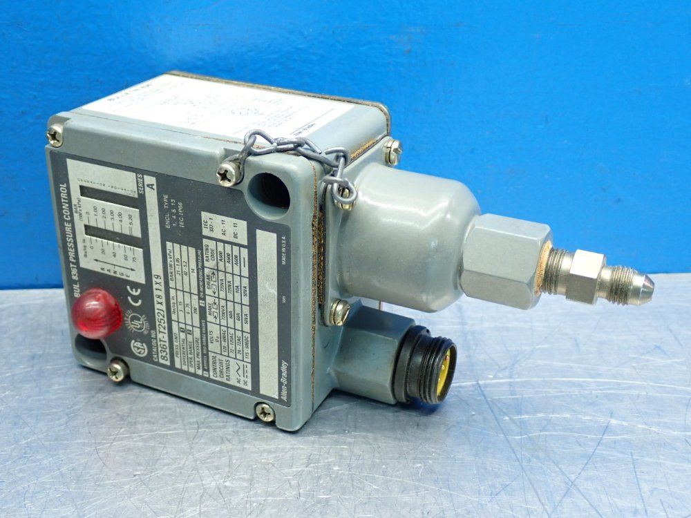 Allen Bradley 6-75psi Pressure Control Switch - 836t-t252j