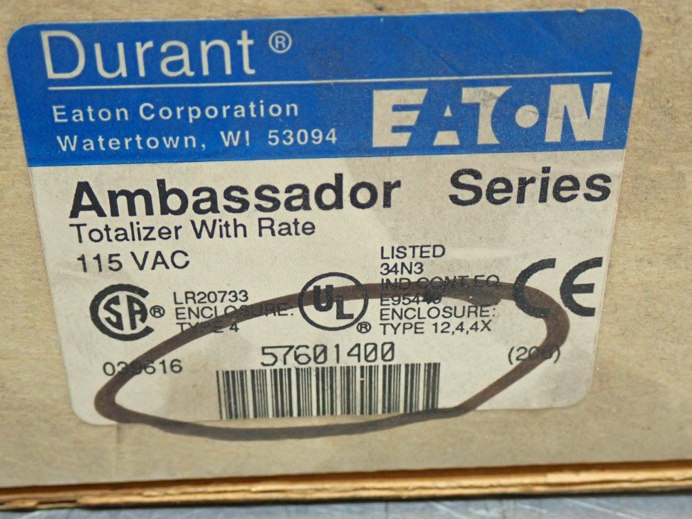 Eaton Durant Ambassador Series Totalizer Counter - 57601400