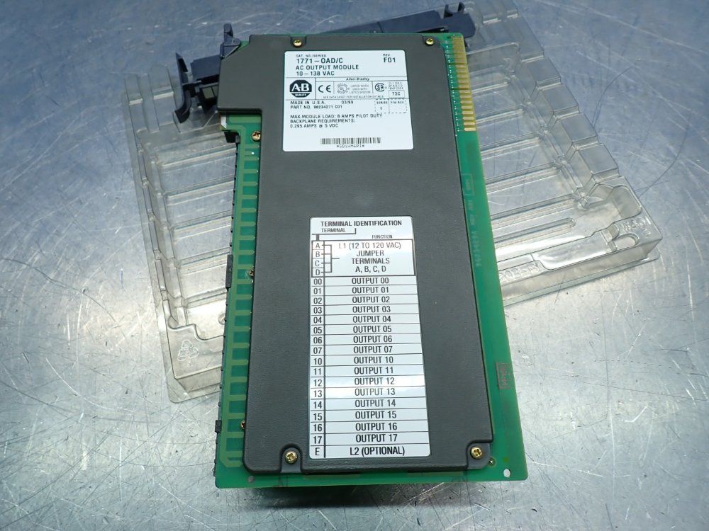 Allen Bradley Plc-5 Series 16-point Digital Output Module - 17710ad