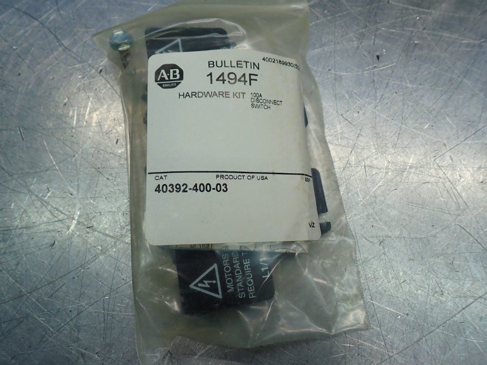 Allen Bradley Disconnect Switch Mechanism - 1494f-d100