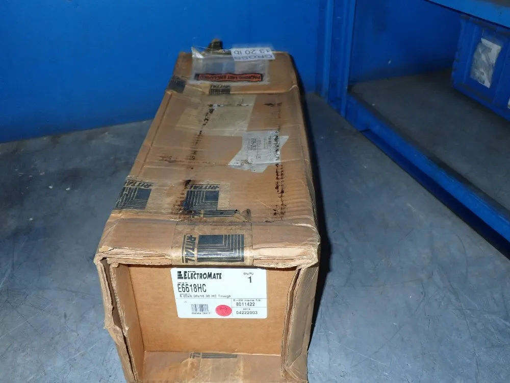 Rittal Electromate 6"x6"x18" Hc Trough