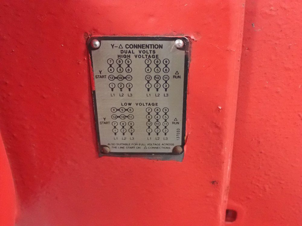 Bell & Gossett 60 Hp 60 Hp Pump - Vsc 12000 Bfw Rhr