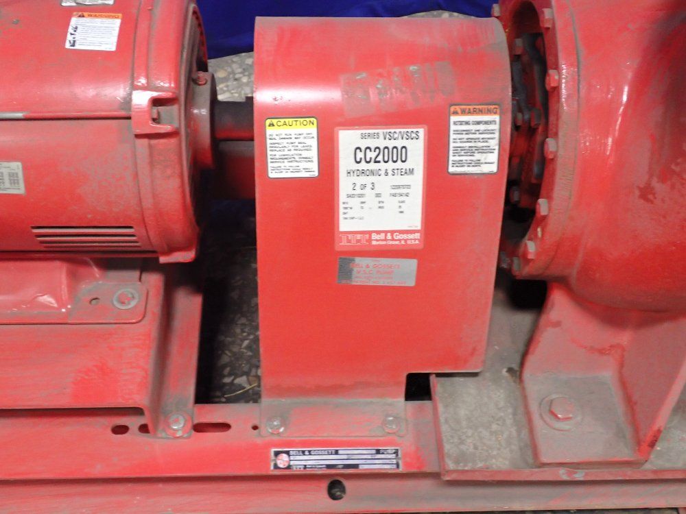 Bell & Gossett 25 Hp 25 Hp Pump - Vsc 8.625 Bfw Rhr