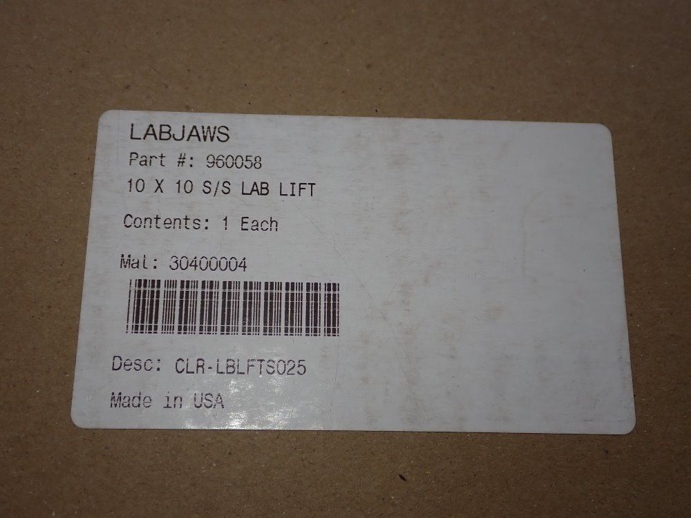 Labjaws Ss Lab Lift