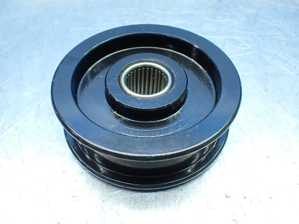 Brewer Machine 1.0000 In Bore, 1.4375 In Face Width, 4.5000 In Od 3 Flat Belt Idler Pulleys - P1f