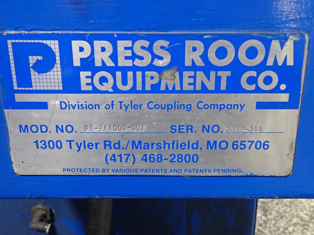 Press Room Equipment Coil Reel