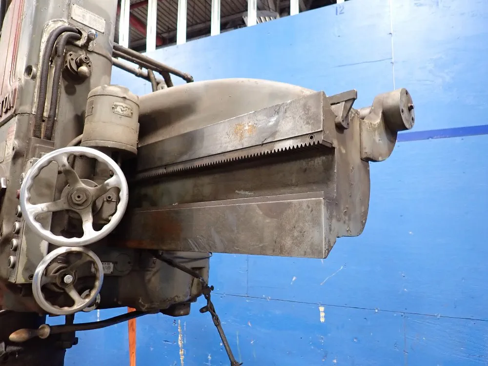 Carlton 4' X 13" Radial Arm Drill