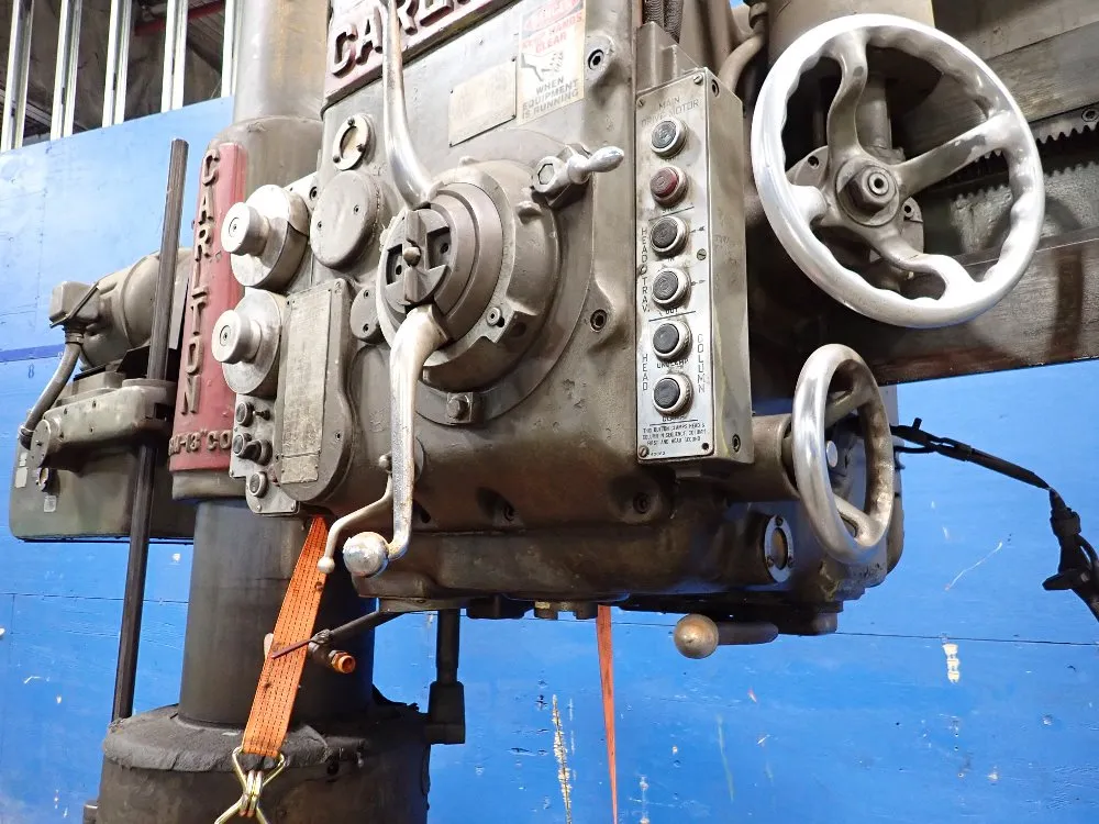 Carlton 4' X 13" Radial Arm Drill
