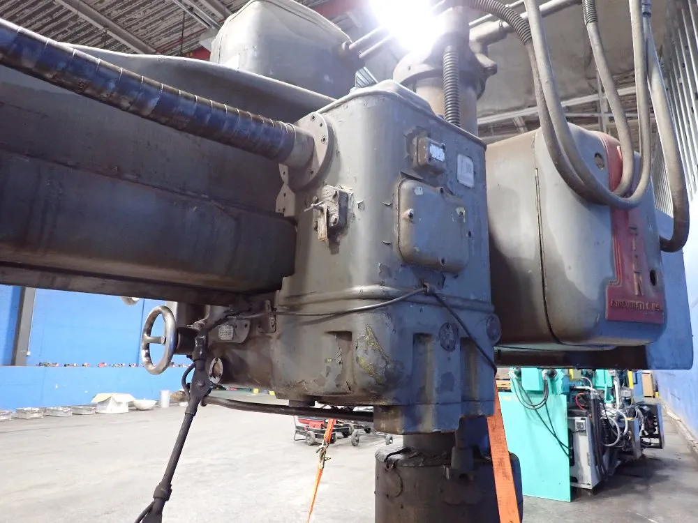 Carlton 4' X 13" Radial Arm Drill