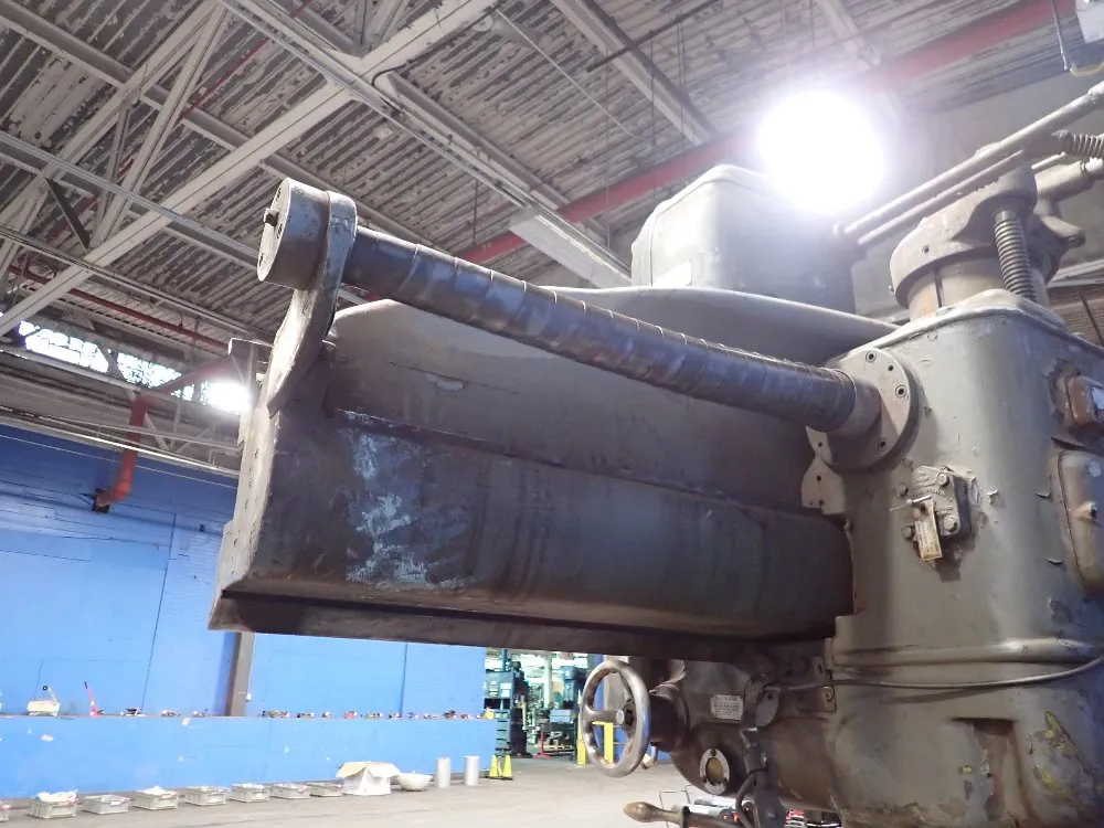 Carlton 4' X 13" Radial Arm Drill