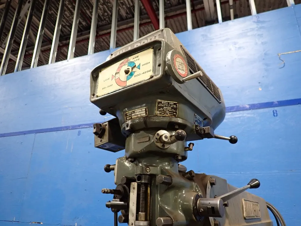 Millport 10" X 50" Vertical Mill - 3kvh