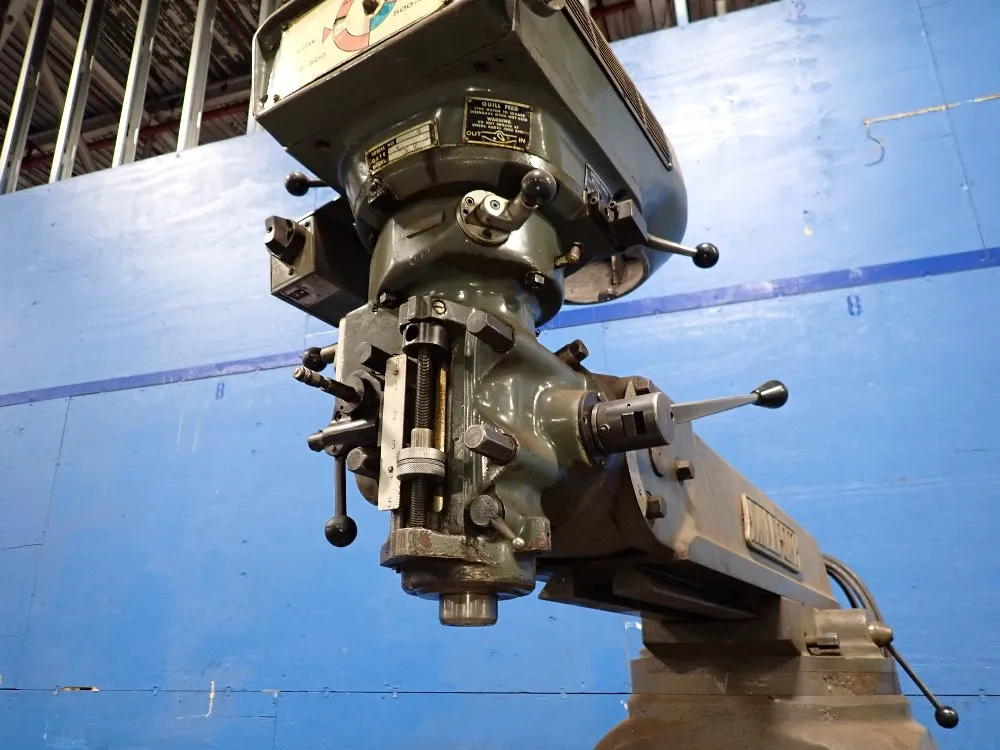 Millport 10" X 50" Vertical Mill - 3kvh