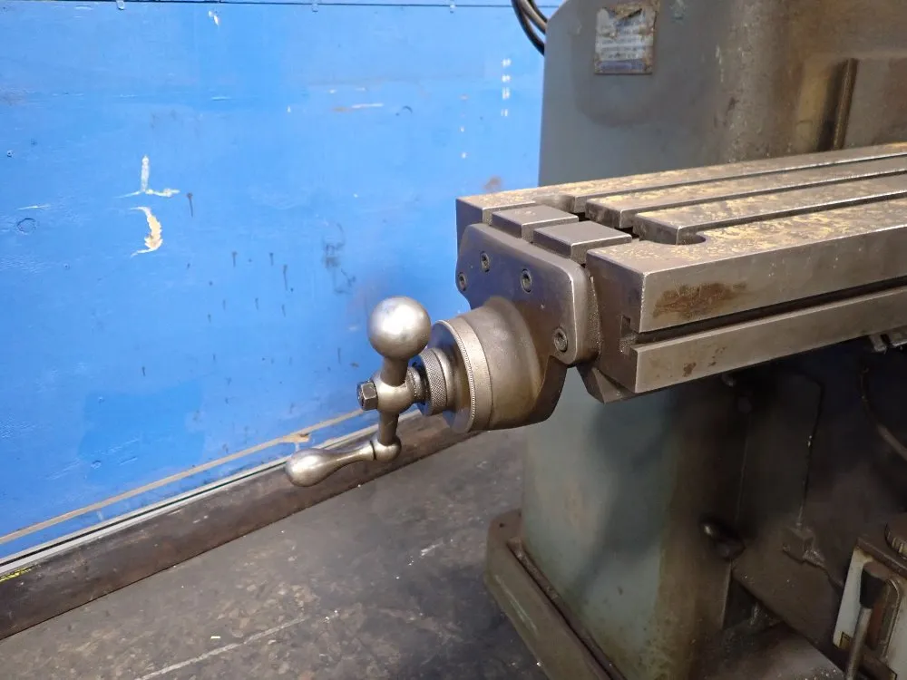 Millport 10" X 50" Vertical Mill - 3kvh