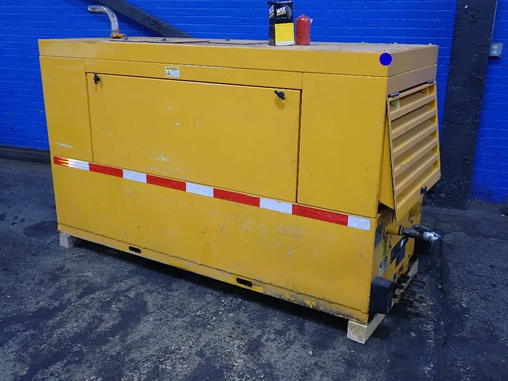 Atlas Copco 2017 Atlas Copco Cps 185 Kdu8 T4 Portable Air Compressor - Cps 185 Kdu8 T4