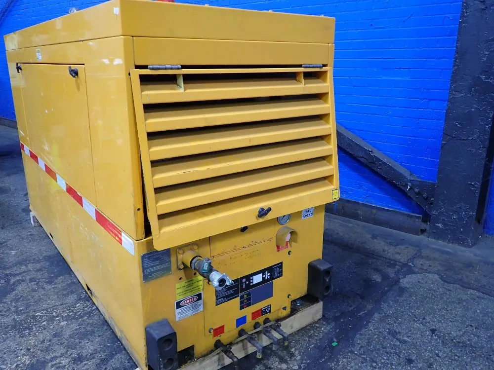 Atlas Copco 2017 Atlas Copco Cps 185 Kdu8 T4 Portable Air Compressor - Cps 185 Kdu8 T4