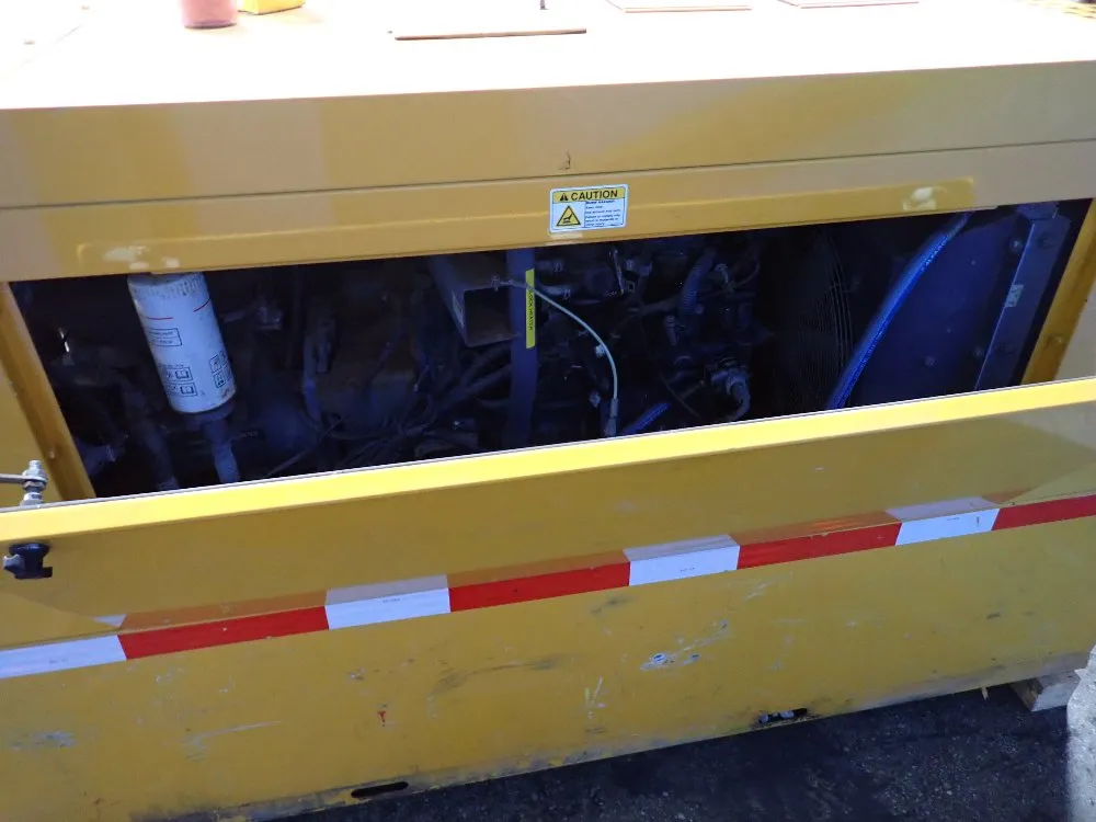 Atlas Copco 2017 Atlas Copco Cps 185 Kdu8 T4 Portable Air Compressor - Cps 185 Kdu8 T4