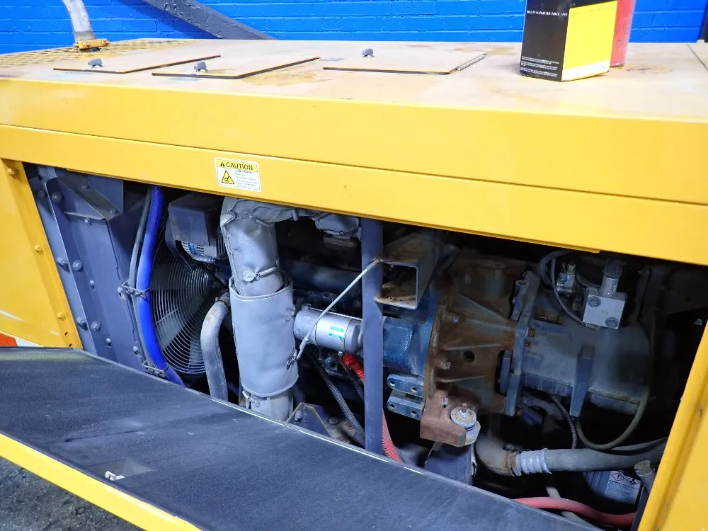 Atlas Copco 2017 Atlas Copco Cps 185 Kdu8 T4 Portable Air Compressor - Cps 185 Kdu8 T4