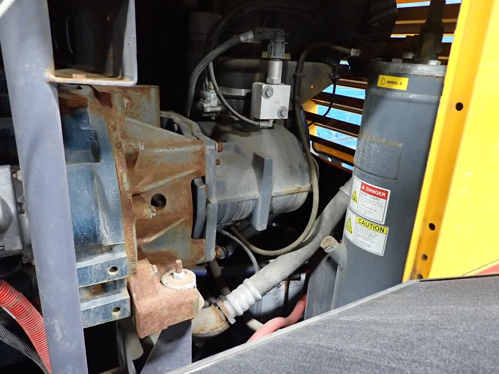 Atlas Copco 2017 Atlas Copco Cps 185 Kdu8 T4 Portable Air Compressor - Cps 185 Kdu8 T4