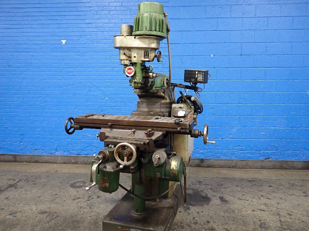 Tree - Precision Machine Tools 42"x11" Vertical Mill - Tugc