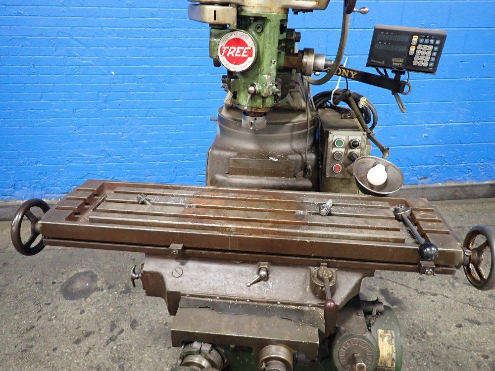 Tree - Precision Machine Tools 42"x11" Vertical Mill - Tugc