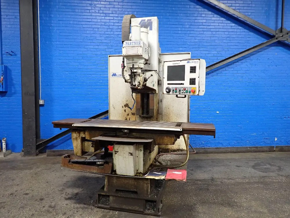 Milltronics Partner 54"x16" Mb20 Cnc Vertical Mill - Mb20