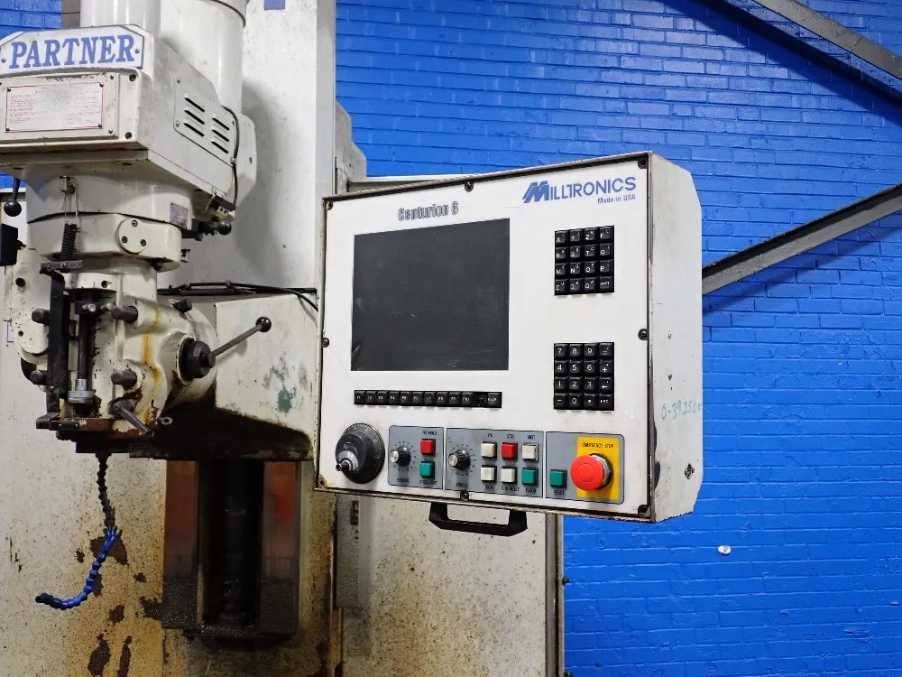 Milltronics Partner 54"x16" Mb20 Cnc Vertical Mill - Mb20
