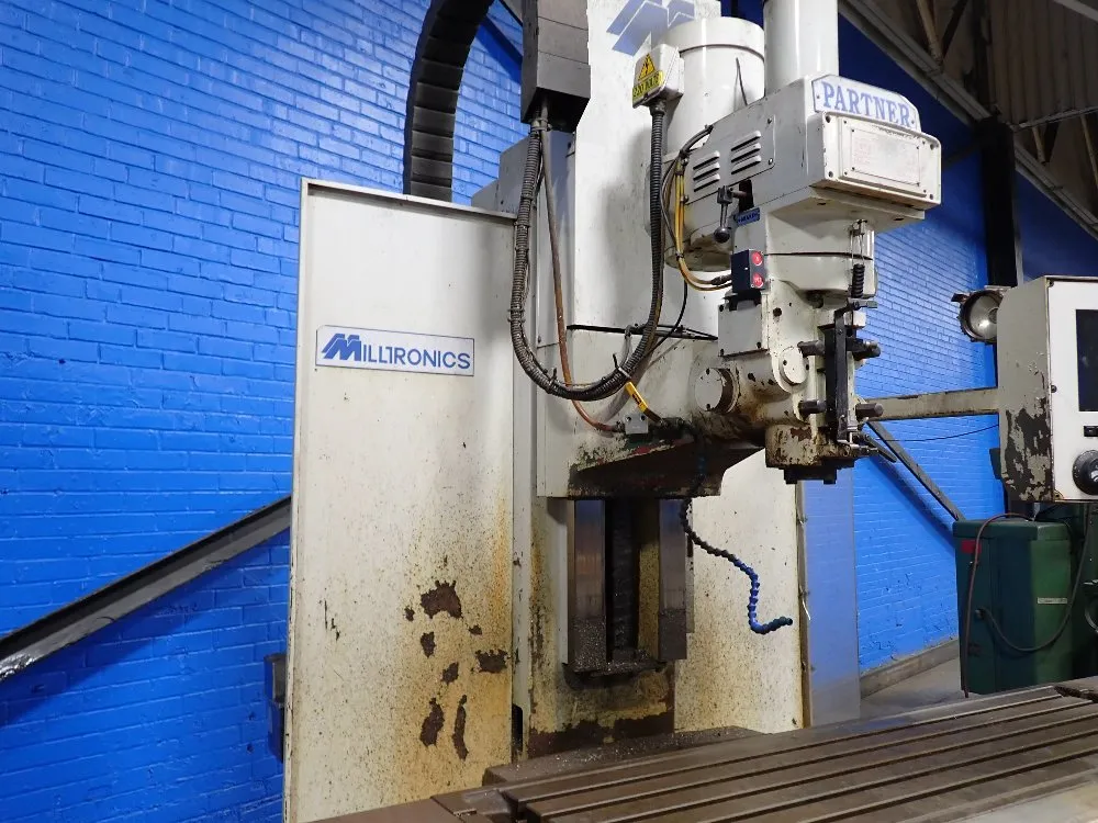 Milltronics Partner 54"x16" Mb20 Cnc Vertical Mill - Mb20