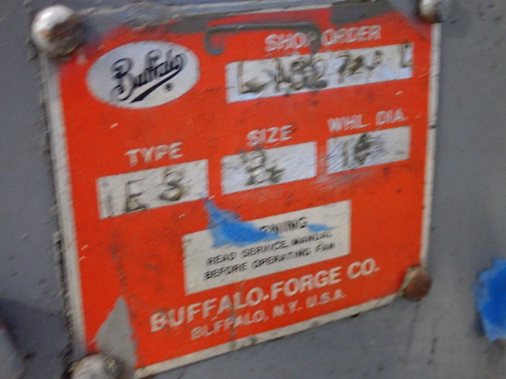 Buffalo Forge 6 Amps Blower/motor