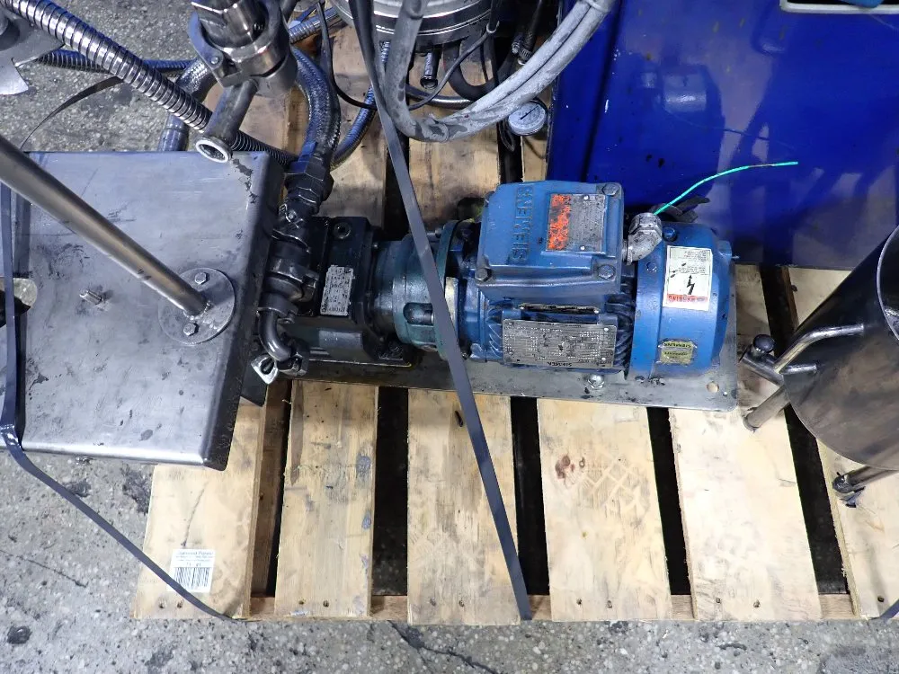 Buhler Micro Media 1 Hp Vertical Bead Mill And Pump Unit - Dcp-sf12