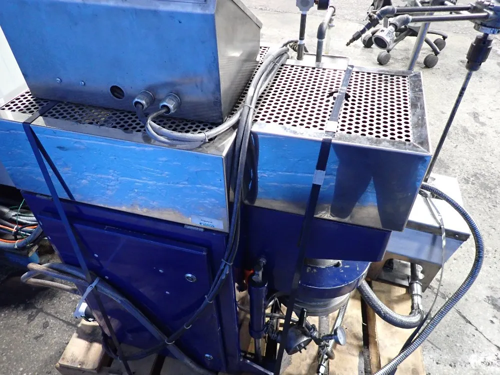 Buhler Micro Media 1 Hp Vertical Bead Mill And Pump Unit - Dcp-sf12