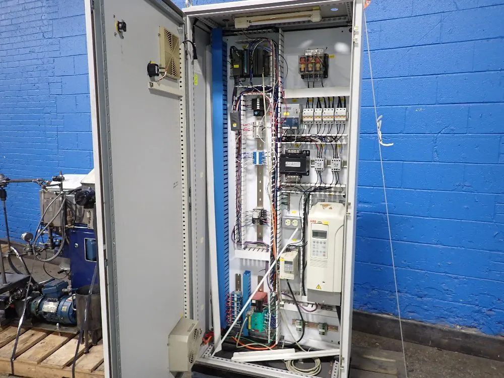 Buhler Micro Media 1 Hp Vertical Bead Mill And Pump Unit - Dcp-sf12