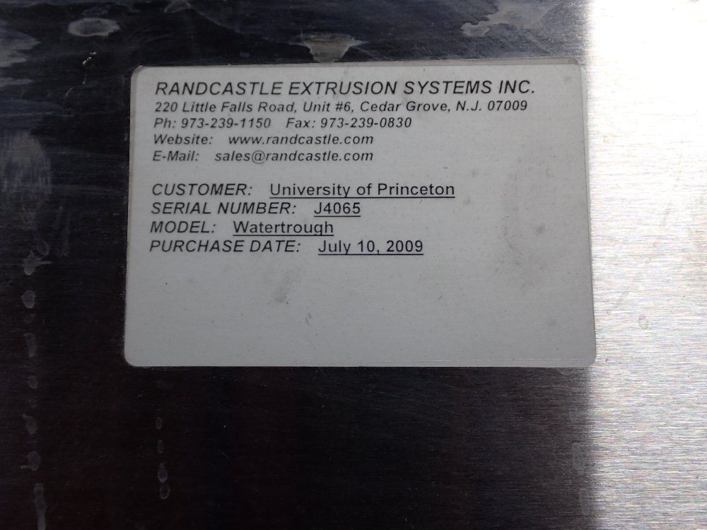 Randcastle Extrusin System Water Trough