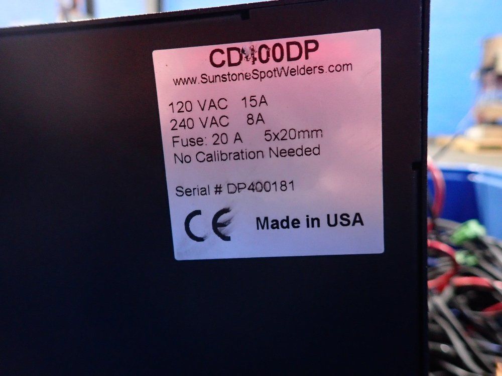 Sunstone Welder - Cd400dp