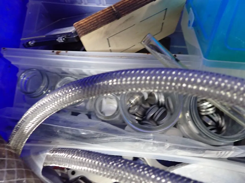 Misc. Tubing, Plugs, Caulk, Metal Pieces