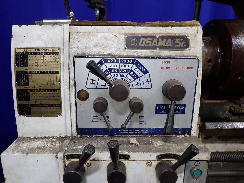Osama Sr 17"/20" X 60" Sj-1760g Gap Bed Lathe - Sj-1760g