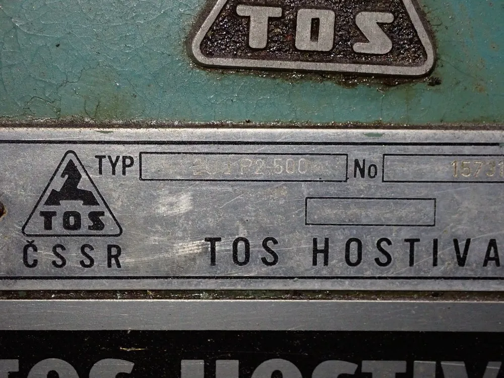 Tos Cylindrical Grinder - 2ud P2500