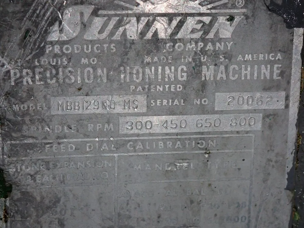 Sunnen Hone - Mbb129cd-ms