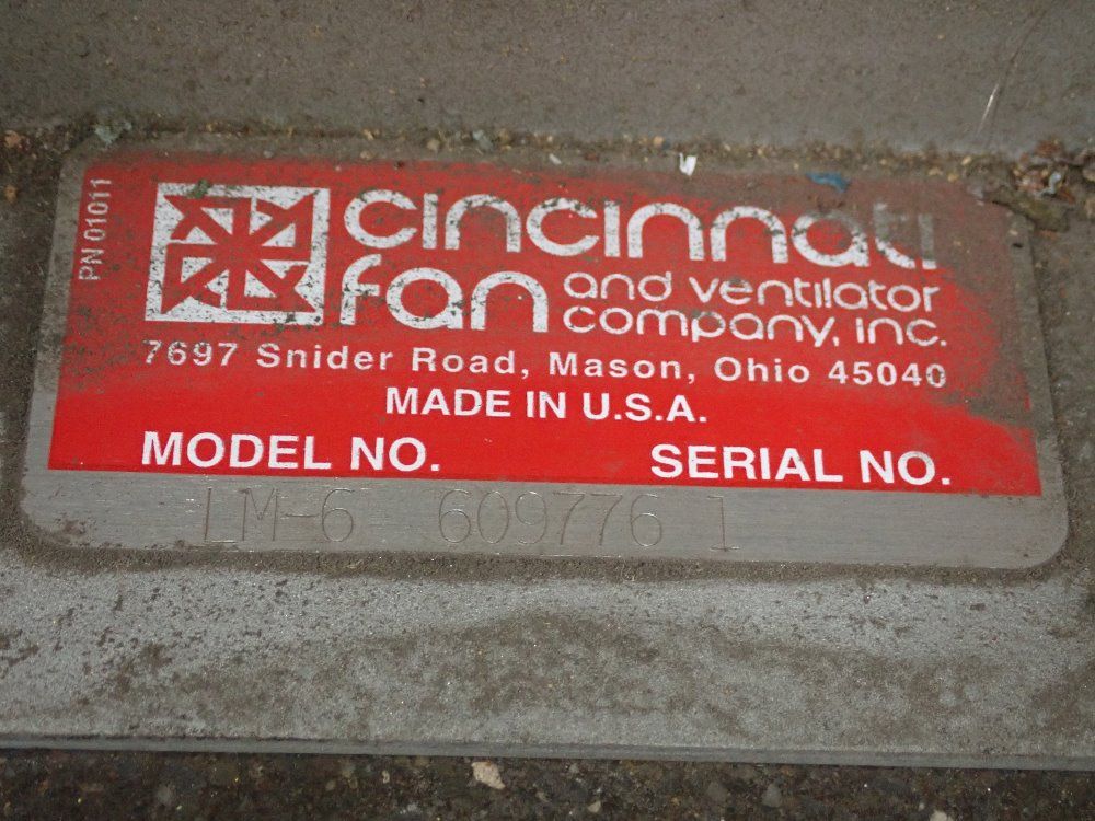 Cincinnati 1/4 Hp Blower - 1m-6