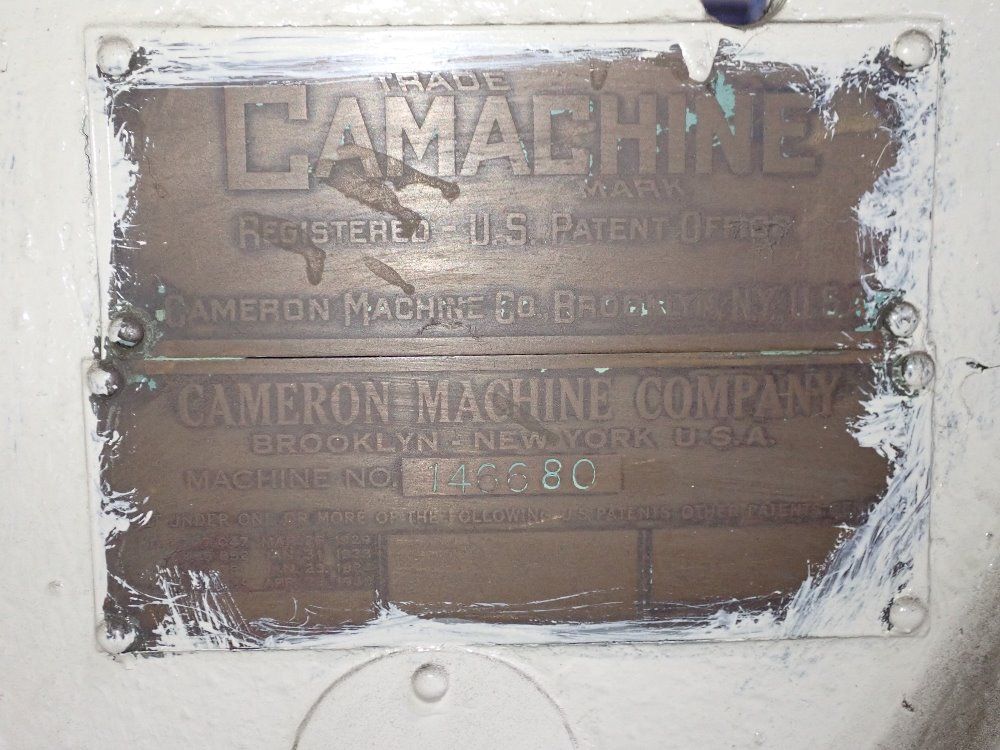 Cameron Machine Company 15" Straightener