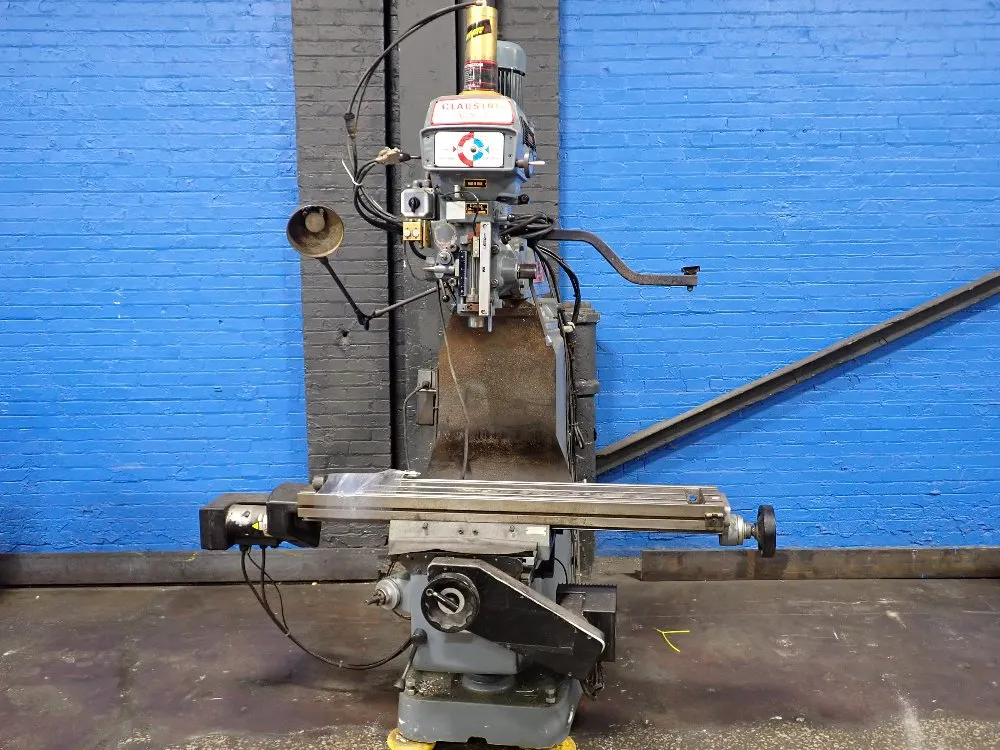 Clausing Kondia 9"x48" Vertical Mill - Fv-1