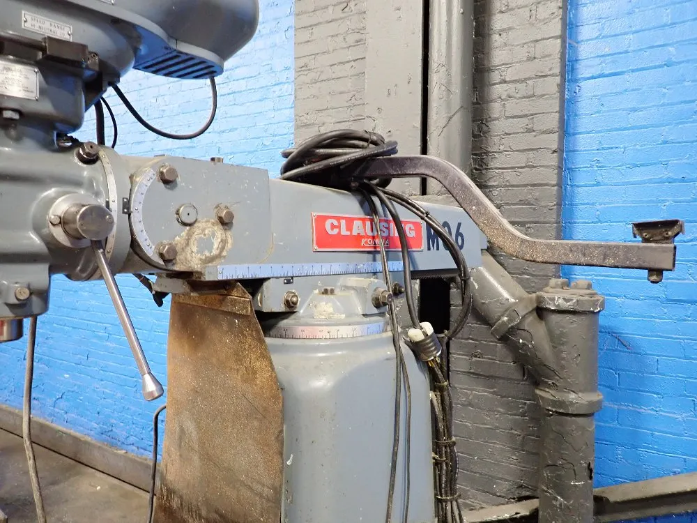 Clausing Kondia 9"x48" Vertical Mill - Fv-1