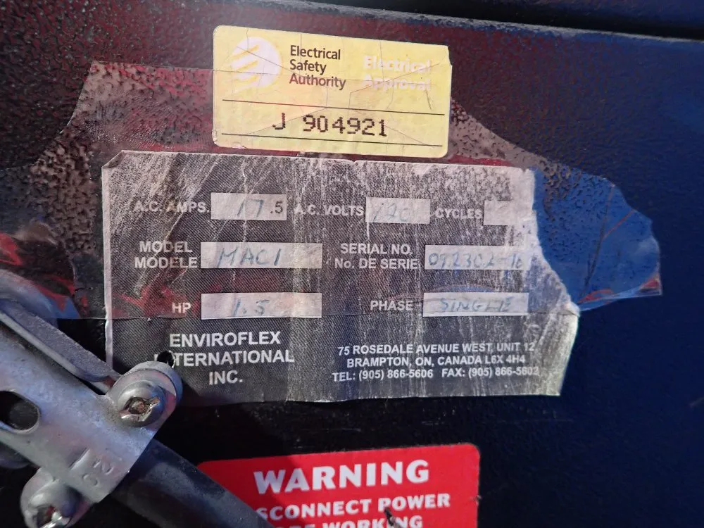 Enviroflex Mobile Air Cleaner 1.5 Hp Air Cleaner - Maci