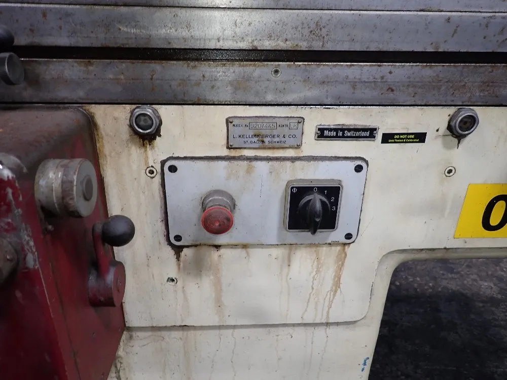 Kellenberger 35" Cylindrical Grinder - 1000u