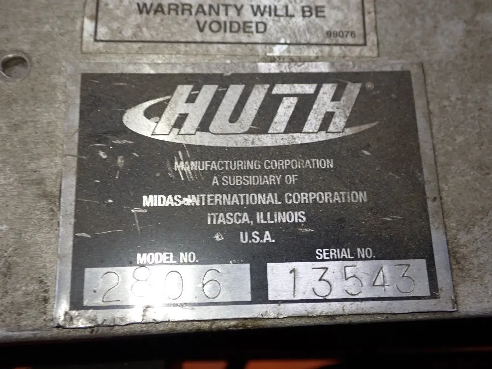 Huth 2806 Pipe Bender - 2806