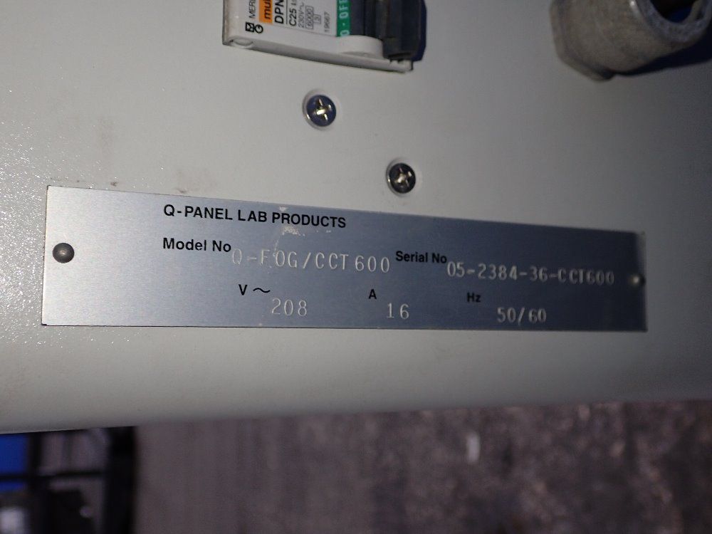 Q-fog 43" X 28" X 17" Q-fog/cct 600 Cyclic Corrosion Tester - Q-fog/cct 600
